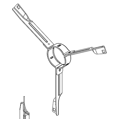 TRANE® BRK03735 Blower Motor Bracket