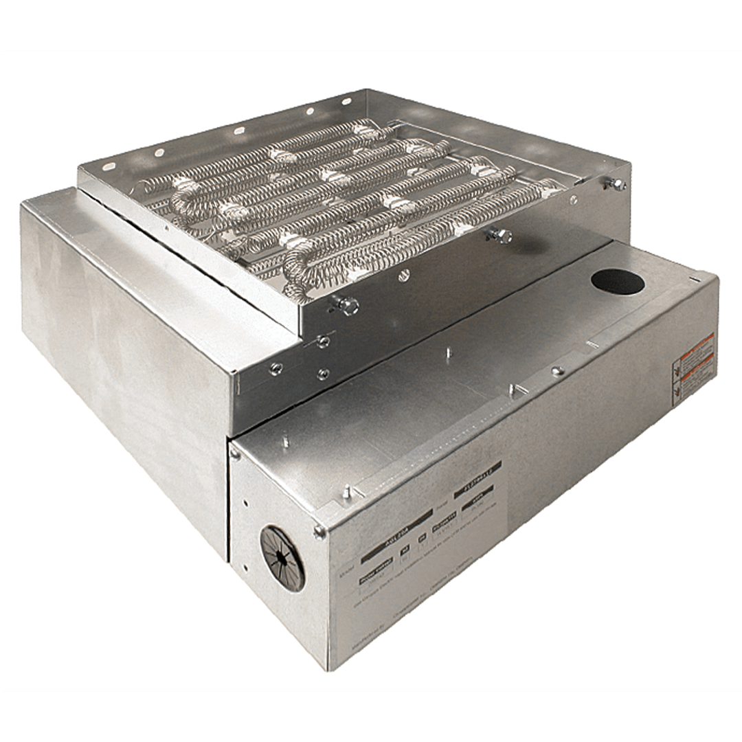 ClimateMaster AG Series AGM10ABG Electric Heater Kit, 9,600 W (At 240 V), 7,200 W (At 208 V), 208/240 V, 1 Phase, 40.0 A (Heater, 240 V); 34.7 A (Heater, 208 V), Internal Mount (Vertical Units), Direct To Blower Outlet (Horizontal Units), Domestic, 60 Hz