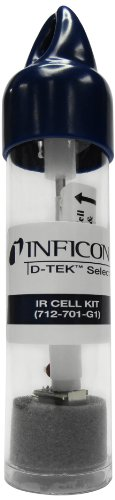 Inficon D-TEK Select 712-701-G1 Replacement Infrared Sensor, 32-132 Â°F Temperature Rating, 6-3/10" L x 1-2/5" H x 1-2/5" W Dimensions, Black, Clear