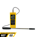 UEi Test Instruments DAFM4 Digital In-Duct Mini Vane Anemometer, 99-3,937 FPM, 0-99,999 CFM Air Flow Capacity, Â± 3% RH (77Â°F, 10-90% RH), Â± 5% RH (RH, Otherwise), Â± 1.1Â°F (Temperature, -4Â°F - 122Â°F), Â± 2.2Â°F (Temperature, Otherwise), LCD, Battery, 80 Hrs Battery Life, 9V Alkaline Battery