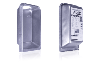 Dryerbox® DB-425 Dryer Box, 5-1/8 in L, 12-1/2 in W, Aluminized Steel