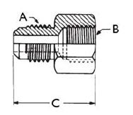 Streamline A 05041 Flare Union, 1/4" Connection Size 1, 45Â° Flare (Female) Connection TypeÂ 1, 3/8" Connection Size 2, 45Â° Flare (Male), 714.7 PSI, Forged Brass, Drawn Brass Rod, SAE J513, MS-35867 Thru MS-35873, MS-35919, MS-35926, MS-16993
