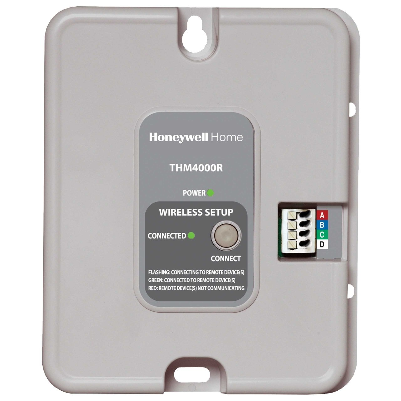 Resideo FocusPRO YTH6320R1023/U Wireless Programmable Thermostat Kit, 5-1-1 Day, 5-2 Day Programmability, 3 H / 2 C (Heat Pump), 2 H / 2 C (Conventional), Auto, Manual, Wall Mount (Horizontal), Wireless (Redlink), 24 VAC, Battery
