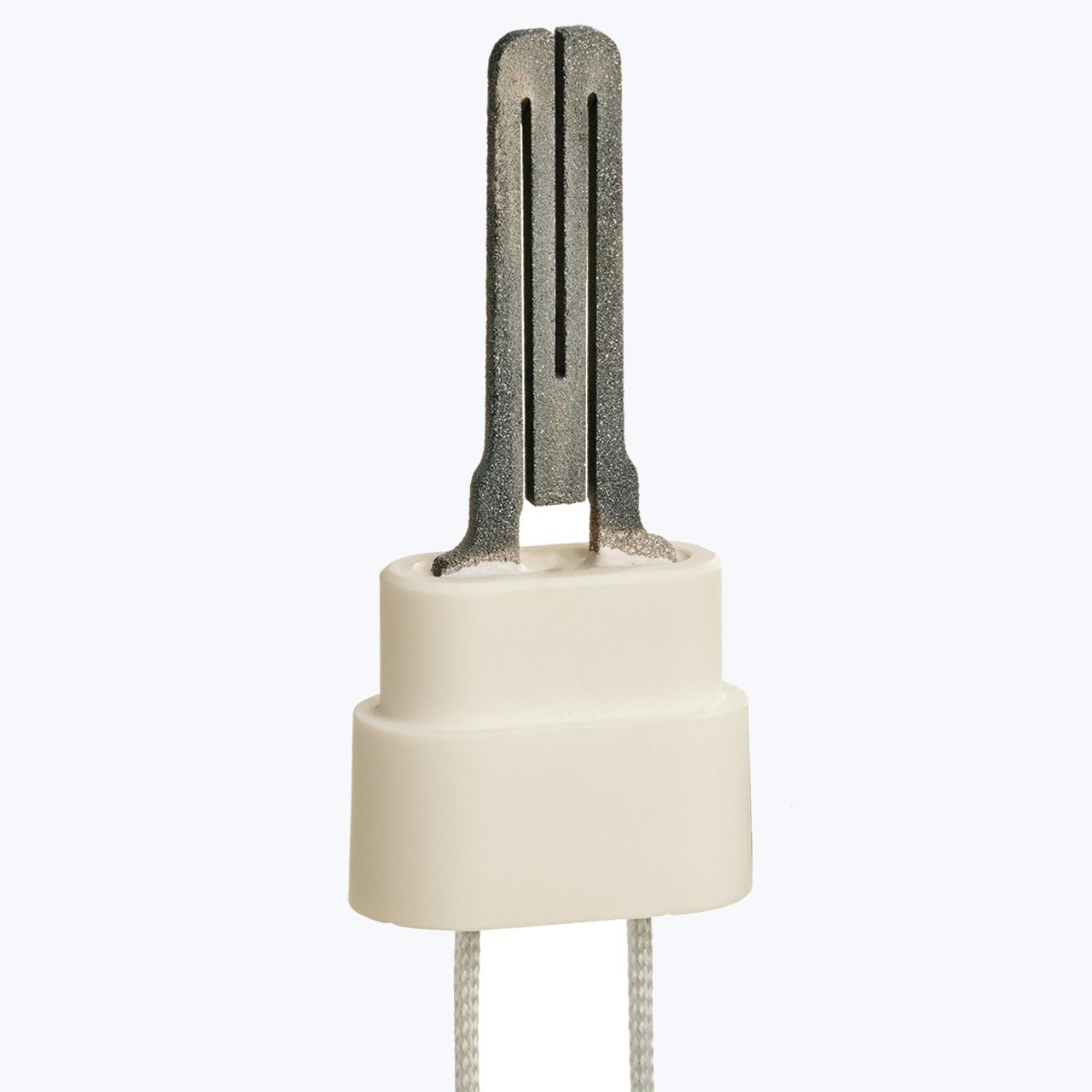 Resideo Q4100C Q4100C9042 Hot Surface Igniter, 120 V, Natural Gas, Propane (LP), 5-1/2" Lead Length, Molex, Rib Mount (Right Edge), Silicon Carbide, 392 Â°F