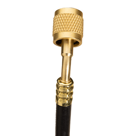 Fieldpiece Instruments HR1L 1/4" Low Loss Valve Hose, 1/4" SAE Female Low Loss Valve, 1/4" x 1/4" Connection Size, A2L Compatible, 60" Length, 1 Hoses, 800 PSI (Working), 4,000 PSI (Burst), -20-200 Â°F