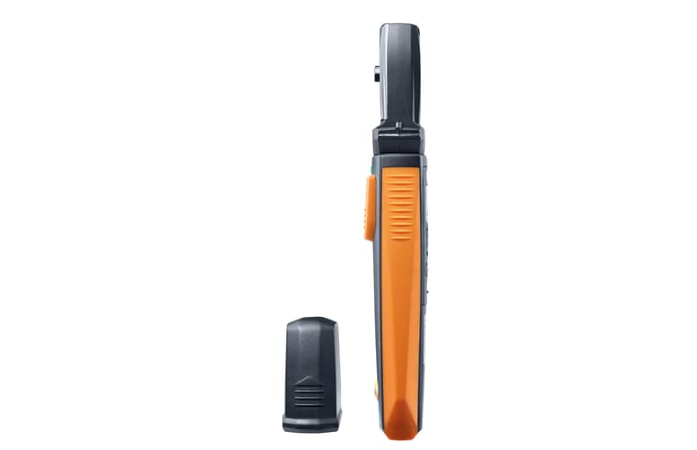 Testo Smart Probe 410i Wireless Vane Anemometer, 78.7-5,906 FPM, 0-99,999 CFM Air Flow Capacity, Â± 0.9 Â°F (Temperature), App-Based, AAA Battery, 130 Hrs Battery Life, Requires Ios 13.0 Or Newer; Requires Android 8.0 Or Newer; Requires Mobile End Device With Bluetooth 4.2