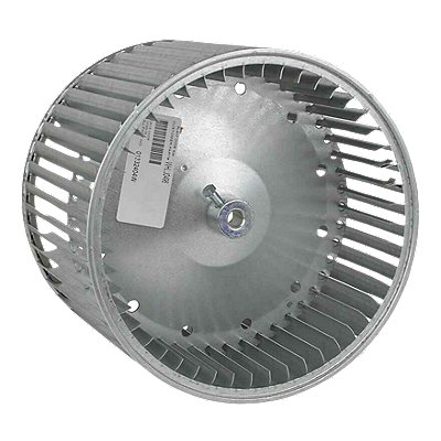 TRANE® WHL00496 Convex Blower Wheel, 10 in Dia x 8 in W