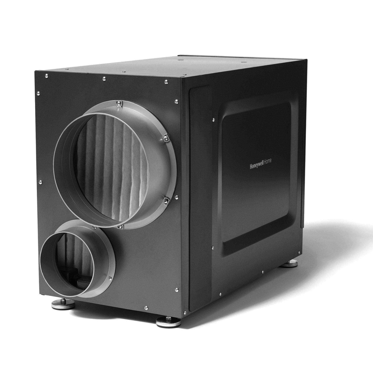 Resideo DR120 DR120A3000 Whole House Dehumidifier, 15 GPD (At 80 Â°F, 60% RH) Capacity, â‰¤3,500 Sq. Ft., 2.9 L/Kwh (6.1 Pints/Kwh) Energy Factor, R-410A, 400 CFM (@ 0.0" WG), 295 CFM (@ 0.6" WG), â‰¤74 dBA (Unducted At 1 Foot), 34-135 Â°F Temperature Rating