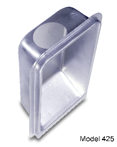 Dryerbox® DB-425 Dryer Box, 5-1/8 in L, 12-1/2 in W, Aluminized Steel