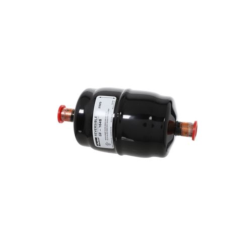 DiversiTech DTG Series FD-164-S Filter Drier, ODF Connection, 1/2" Connection Size, 16 Cu. In., 7.51 Tons (R-410A), 7.39 Tons (R-22), 20 Microns Micron Rating, All Common Refrigerants (CFC, HCFC, HFC, HFO), 714.7 PSI