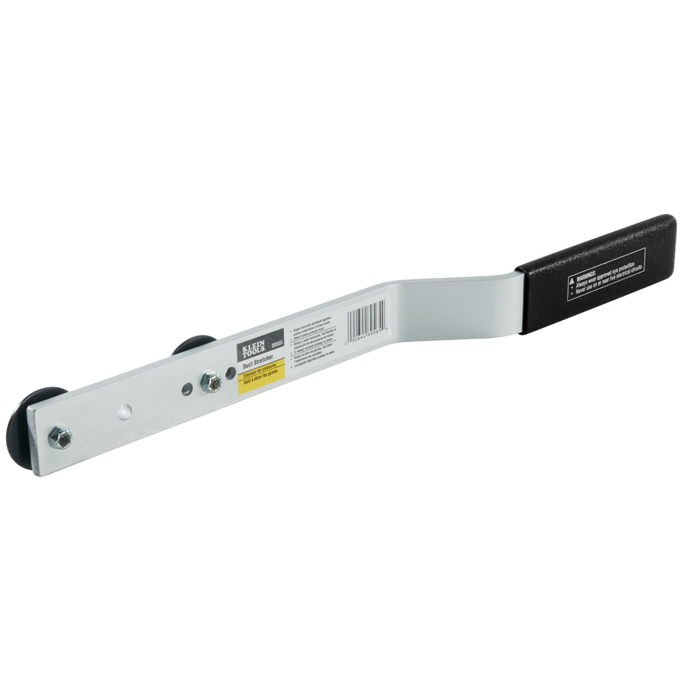 Klein Tools 89565-4 Duct Stretcher, 16" Overall Length, Offset Handle Design, Steel