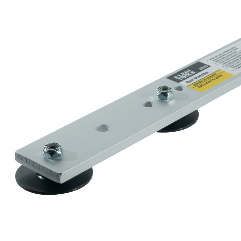 Klein Tools 89565-4 Duct Stretcher, 16" Overall Length, Offset Handle Design, Steel