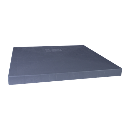 DiversiTech EcoPad EP3640-3 Plastic Equipment Pad, 1,400 lbs Load Capacity, 40" Overall Width, 36" Overall Depth, 3" Overall Height, Polypropylene, No Adjustable Height, Tapcon Fastener Type