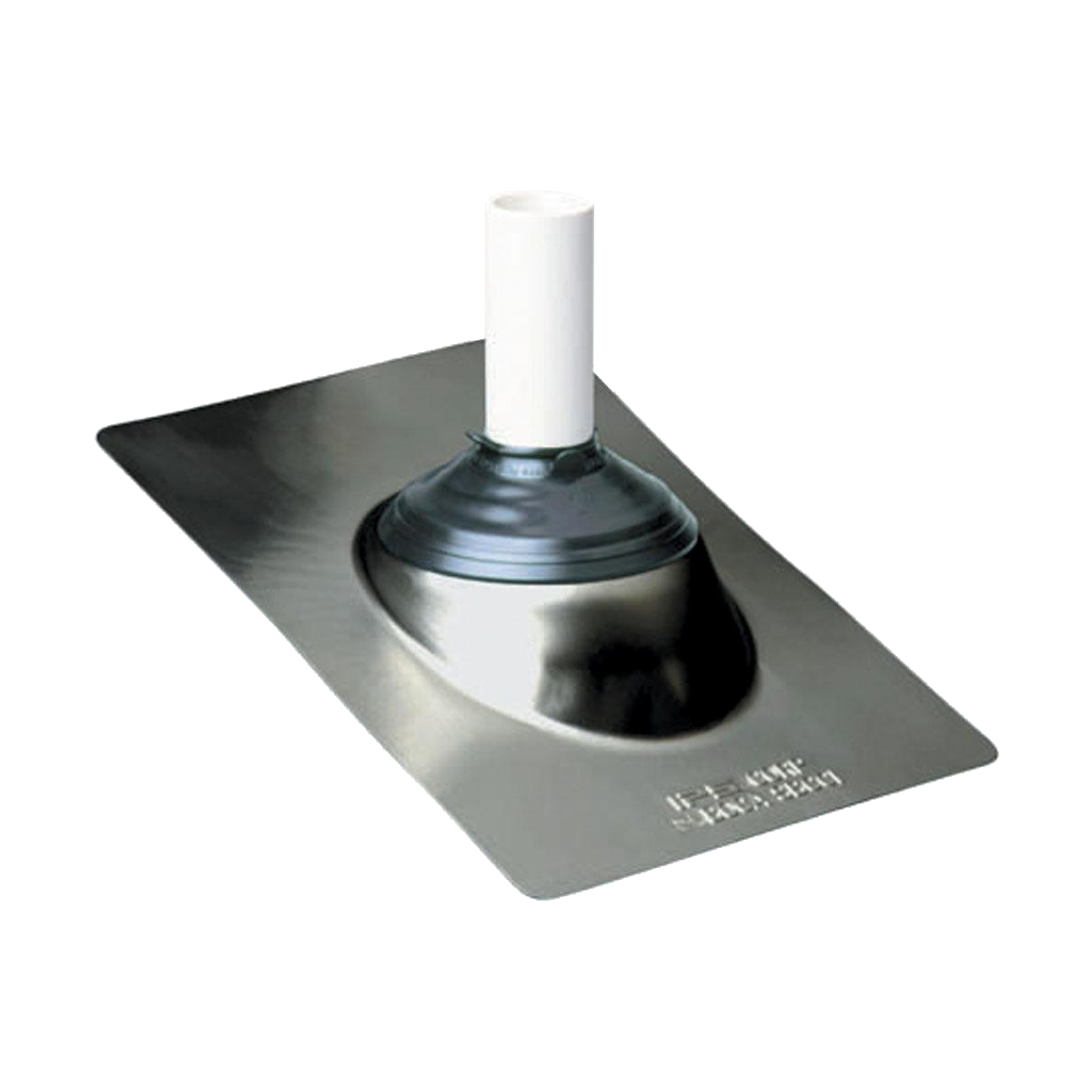 Bramec 13118 Galvanized Base Roof Flashing, 10-1/4" x 14-1/2" (Base) Size, Galvanized, Galvanized Steel, 24 Ga, 180 Â°F (Continuous), UPS, SBCCI & BOCA Listed
