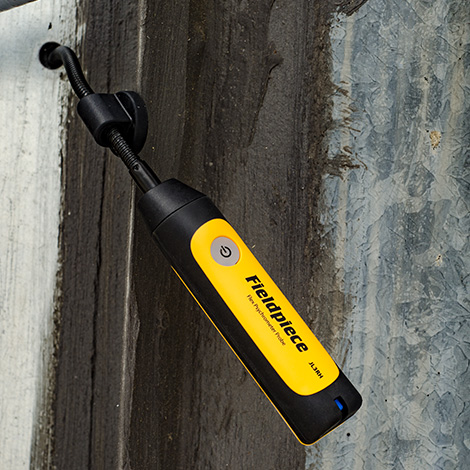 Fieldpiece Instruments JL3RH Psychrometer Probe, 0-100% Humidity Rating, -40-250 Â°F, Â± 1 Â°F (32-113Â°F), Â± 2 Â°F (-4-32Â°F, 113-140Â°F), 1,000' Wireless Range, 0.36" Diam x 9.25" L Probe Size, 60 Seconds (90% Of Differential TYP), Battery Power Source