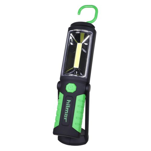 DiversiTech HMPWL240 Pivoting Work Light, 240 Lumens, Cordless, AA, Yes (3 AA Batteries) Battery Included, Magnet (Back And Base), Rotatable, Hook Base Type, LED, 4.5 V