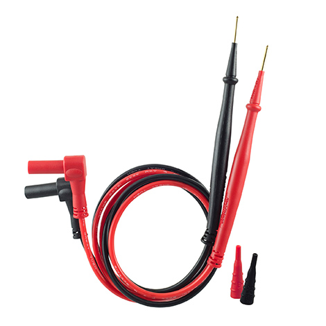 Fieldpiece Instruments ASLS2 Silicone Test Leads, Banana Plug (L-Shaped), 3' Lead Length, Insulated, Silicone, 2 Cords, 2 Wires, 302 Â°F (Maximum)