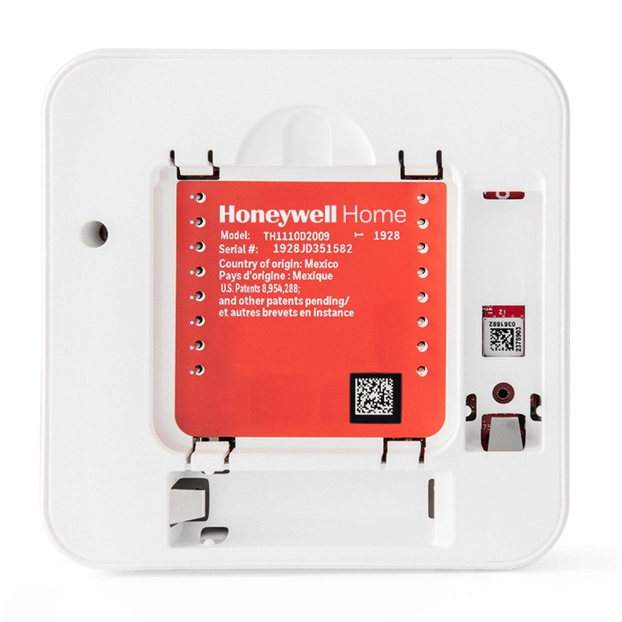 Resideo T1 Pro TH1110D2009-1035 Non-Programmable Thermostat, 1 H / 1 C, Terminals (R, RC, C, W, O/B, Y, G) Via UWP Mounting System, 20-30 VAC, 750 Mvdc (W Heating), Dual Powered, Manual Changeover, LCD (Backlit), 32-90 Â°F (Heating), 50-99 Â°F (Cooling) Temperature Settings