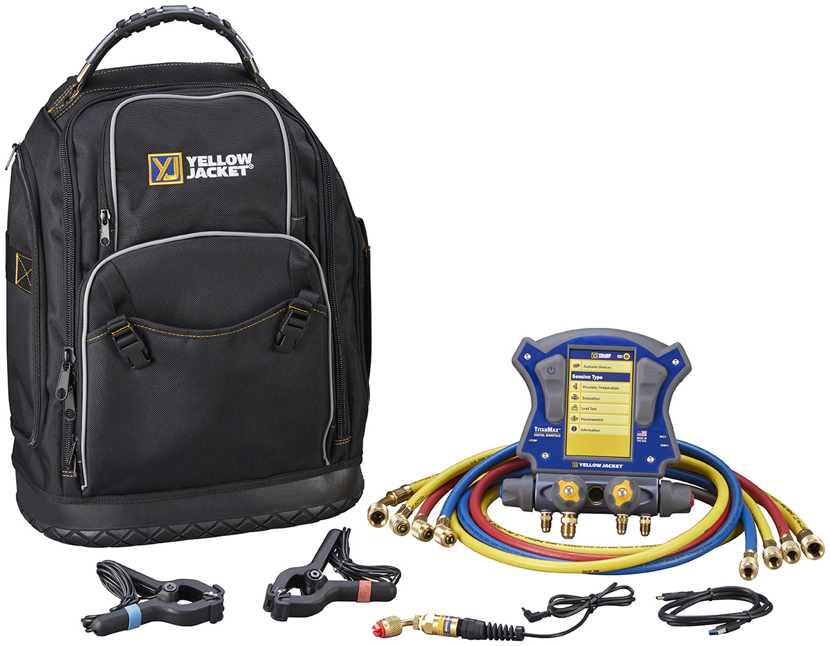 Yellow Jacket® TITANMAX™ 40880 Digital Manifold Kit